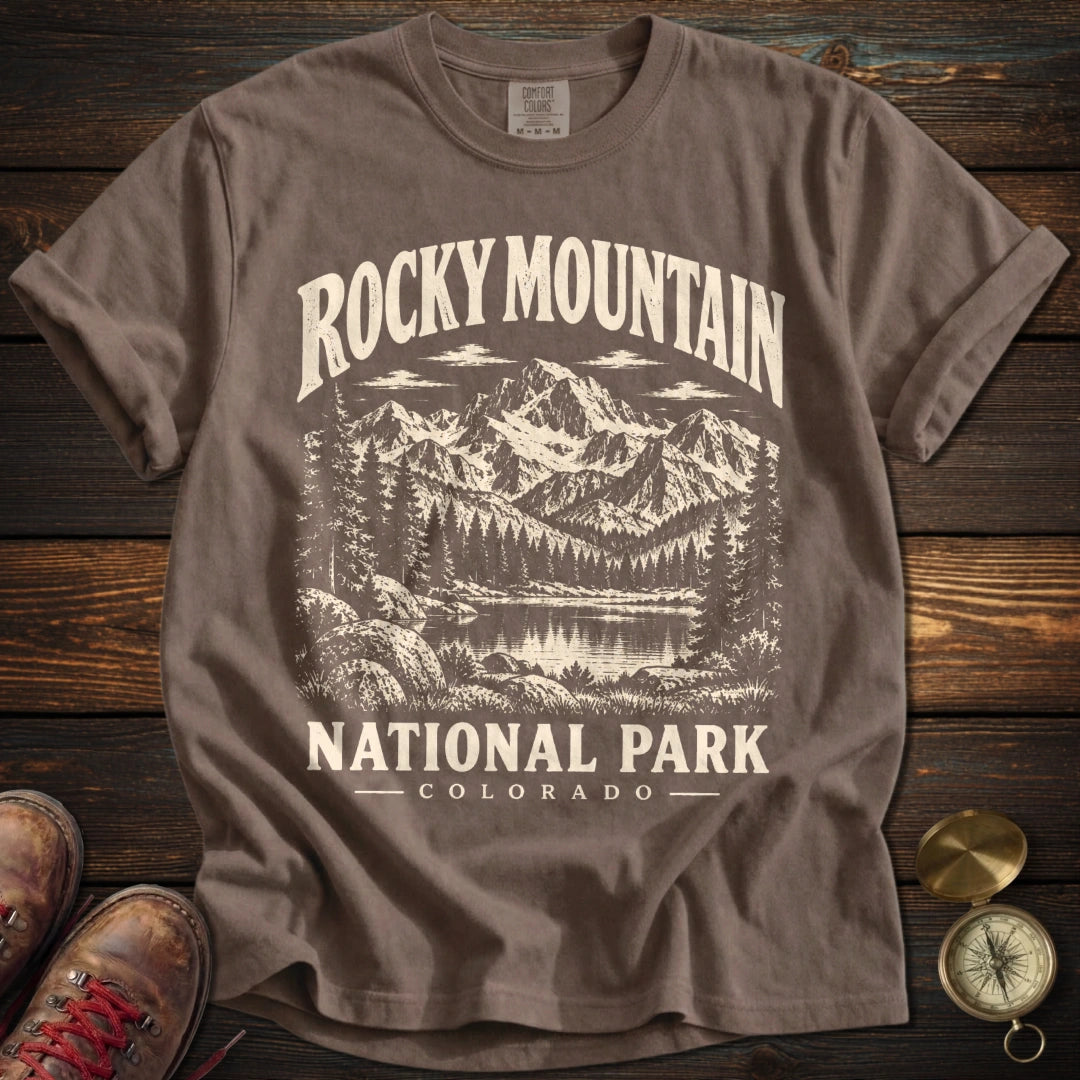 Rocky Mountain National Park Heritage T-Shirt