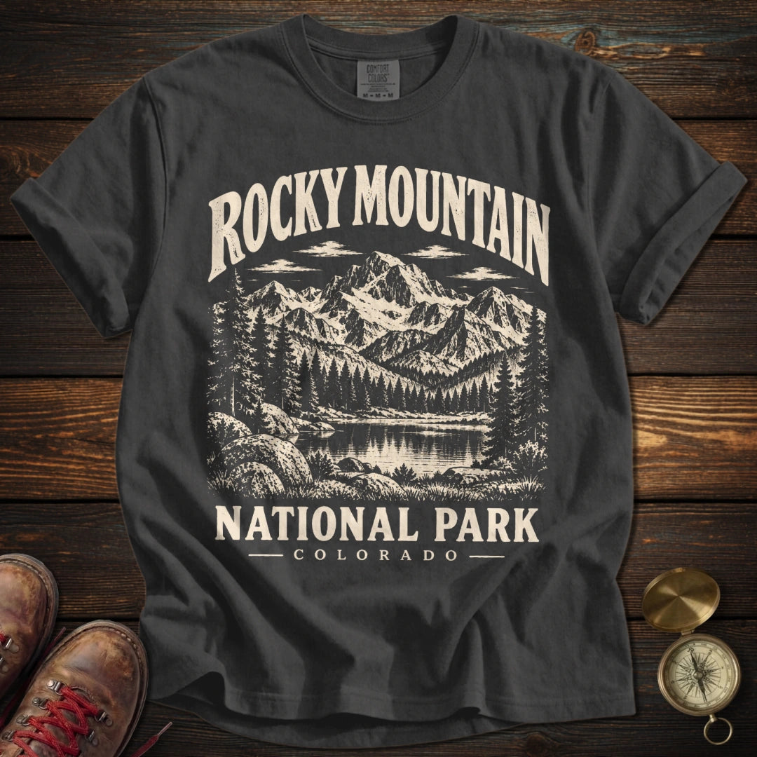 Rocky Mountain National Park Heritage T-Shirt