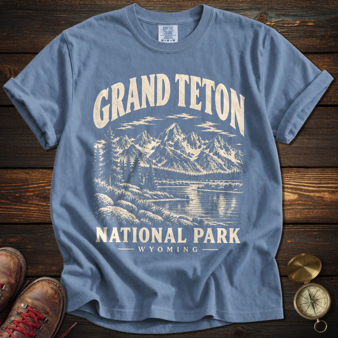 Grand Teton National Park Heritage T-Shirt