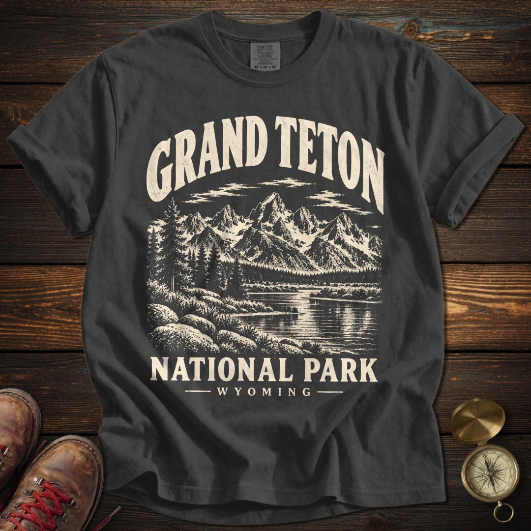 Grand Teton National Park Heritage T-Shirt