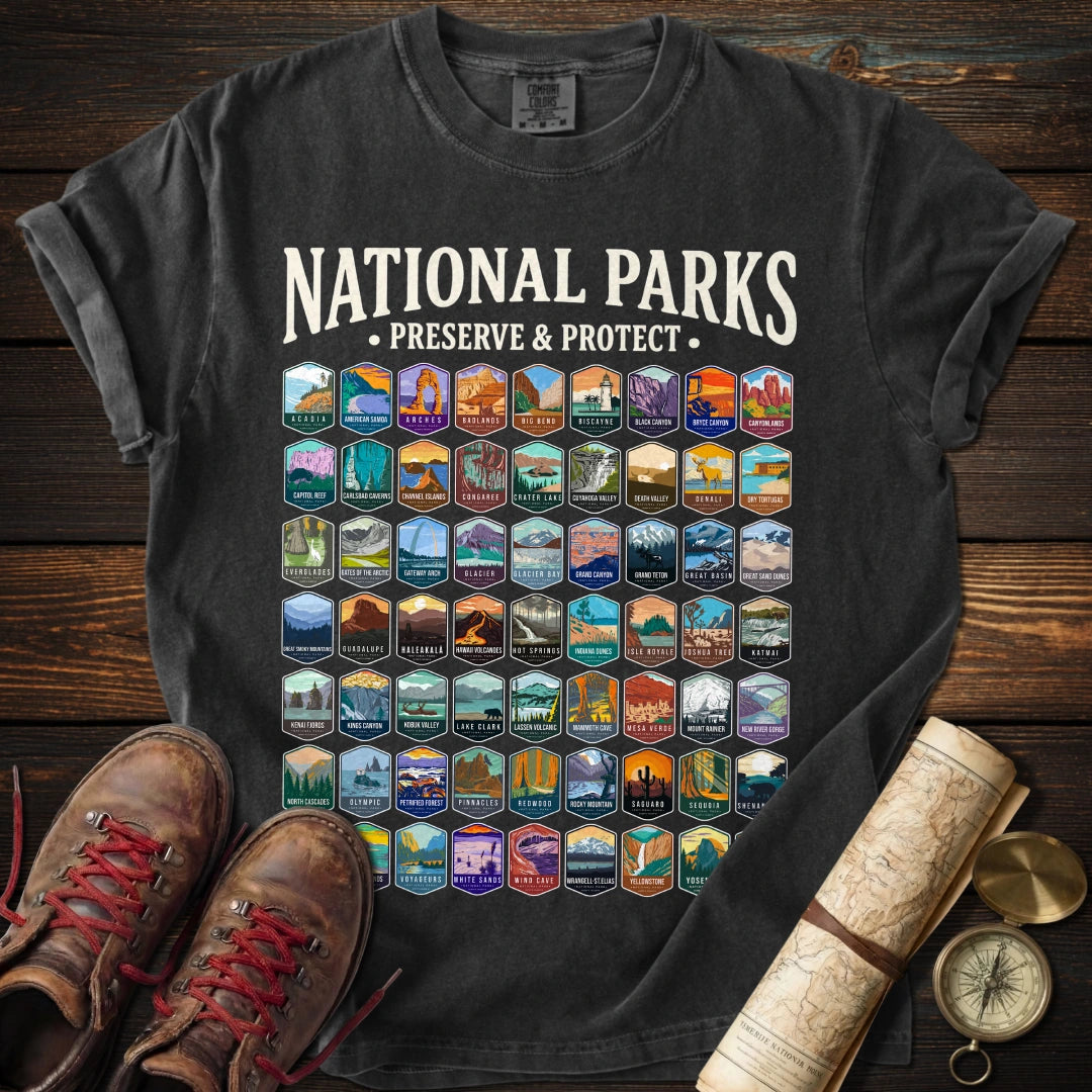 National Parks Preserve Protect T-Shirt