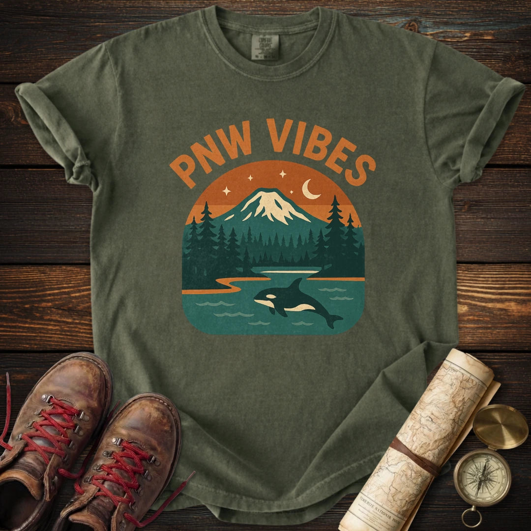 PNW Vibes Orca T-Shirt