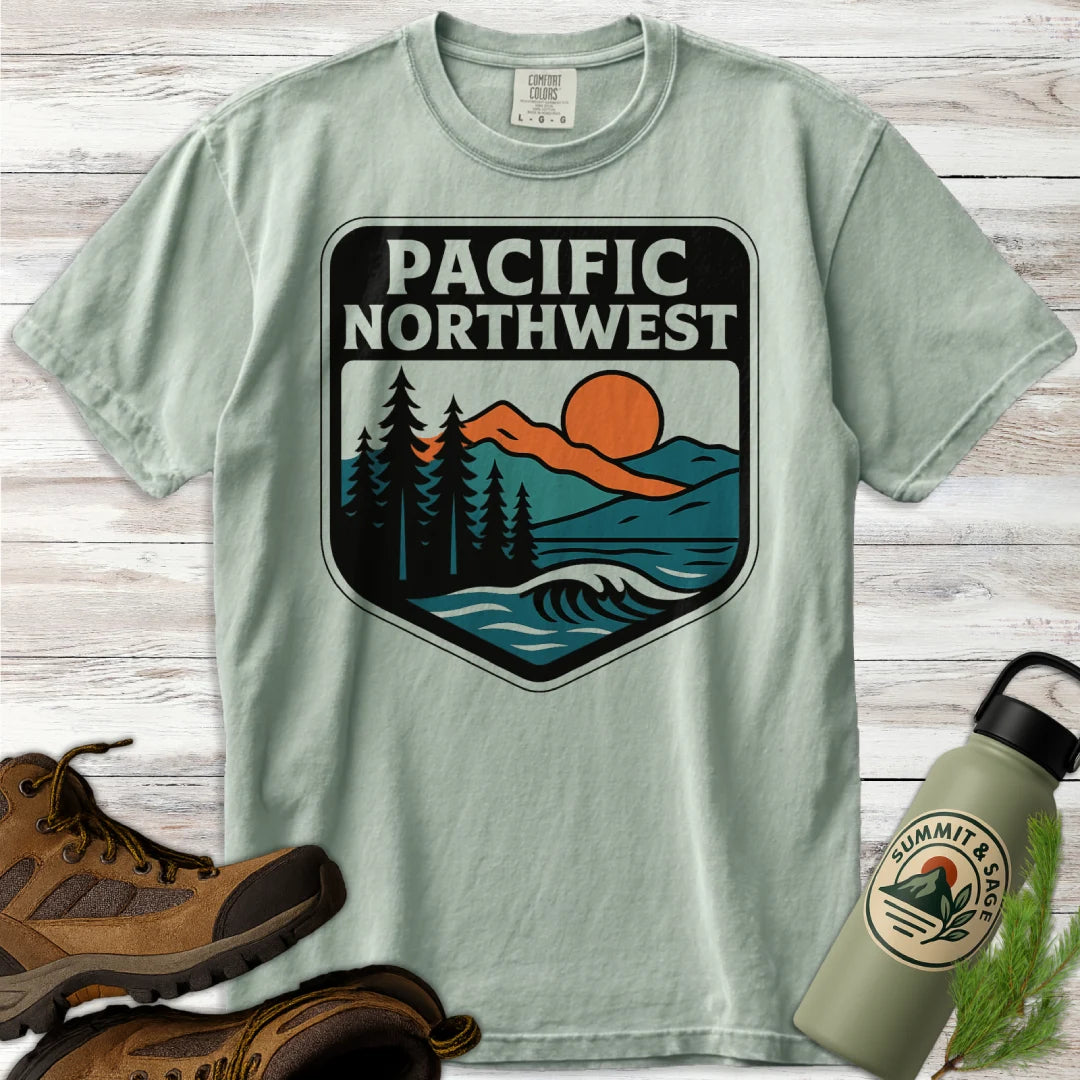 PNW Explorer Badge T-Shirt
