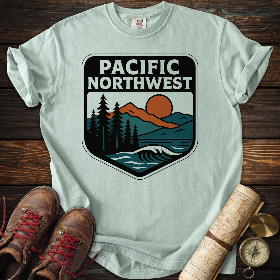 PNW Explorer Badge T-Shirt