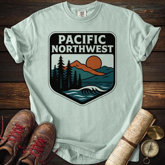 PNW Explorer Badge T-Shirt