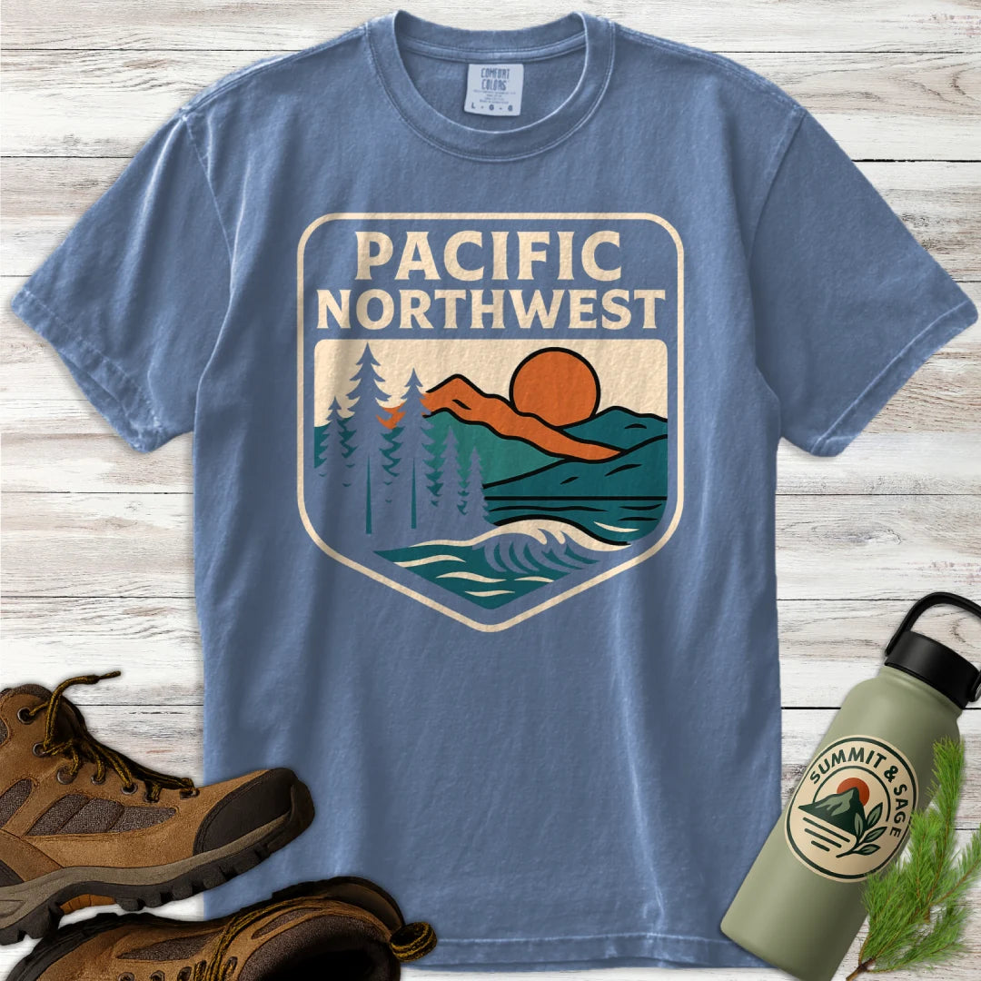 PNW Explorer Badge T-Shirt