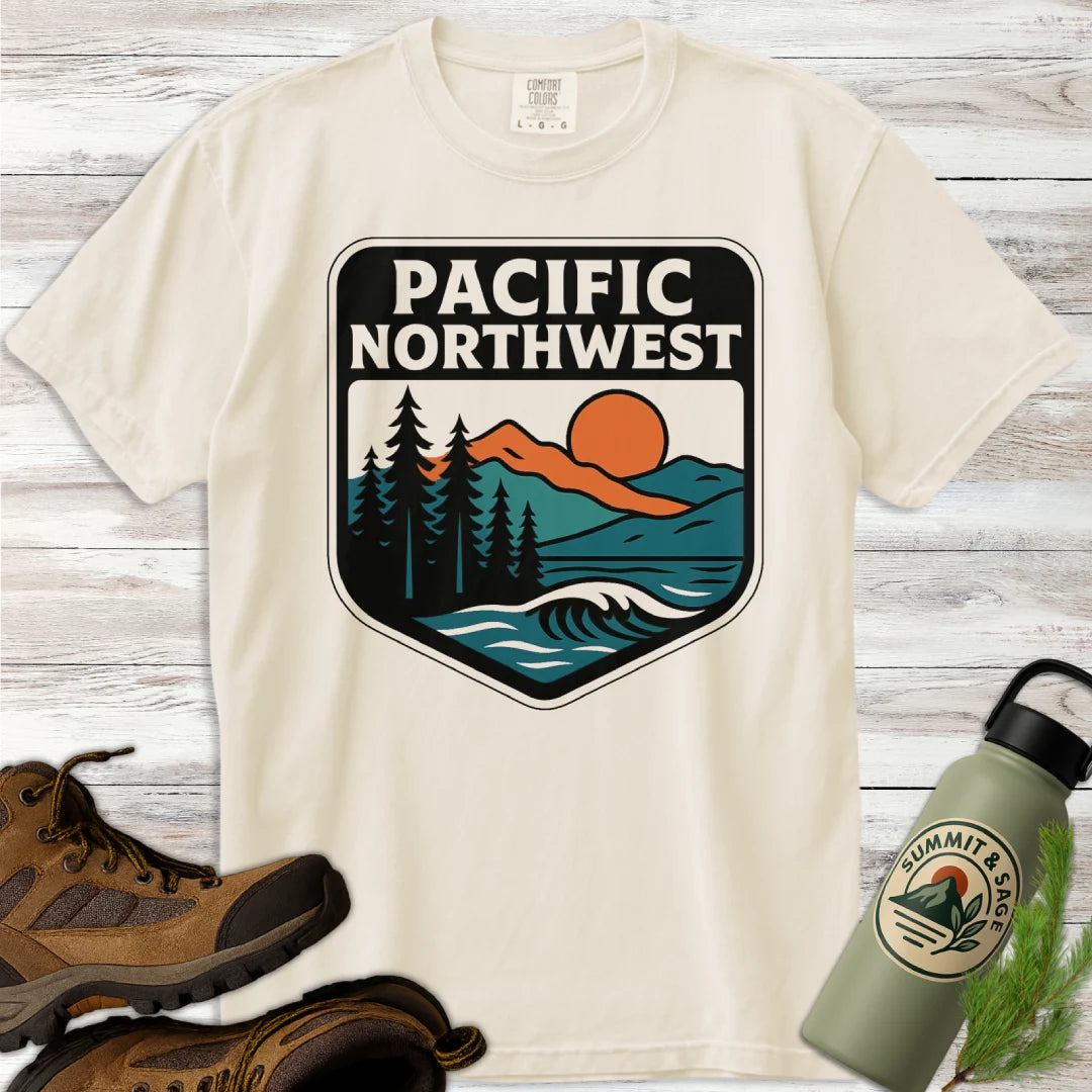 PNW Explorer Badge T-Shirt