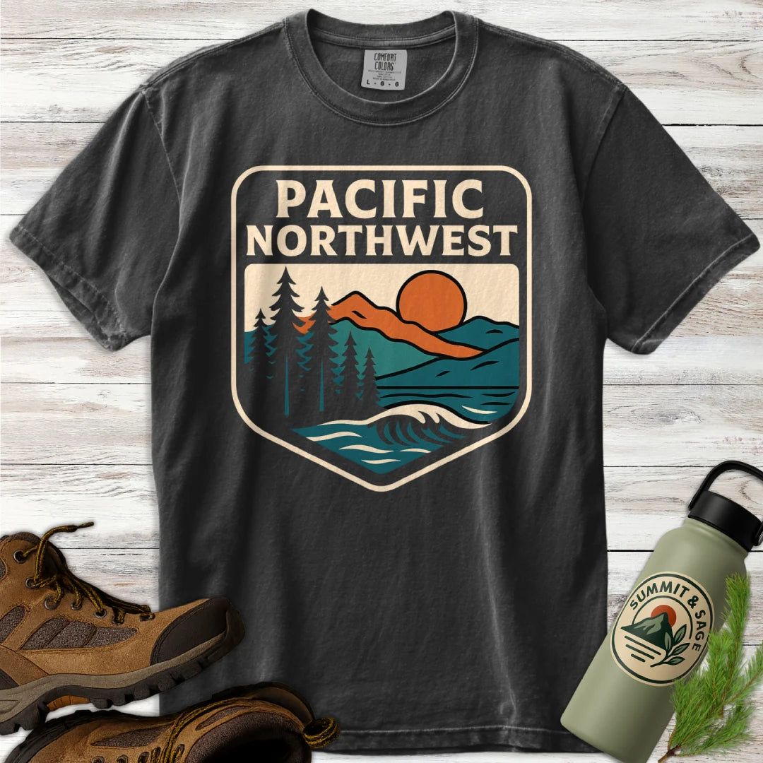 PNW Explorer Badge T-Shirt