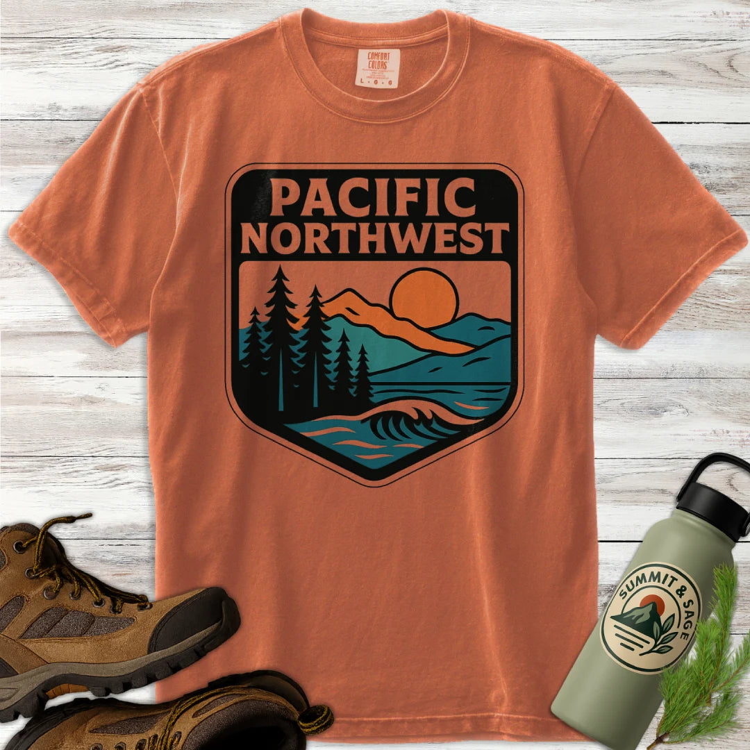 PNW Explorer Badge T-Shirt