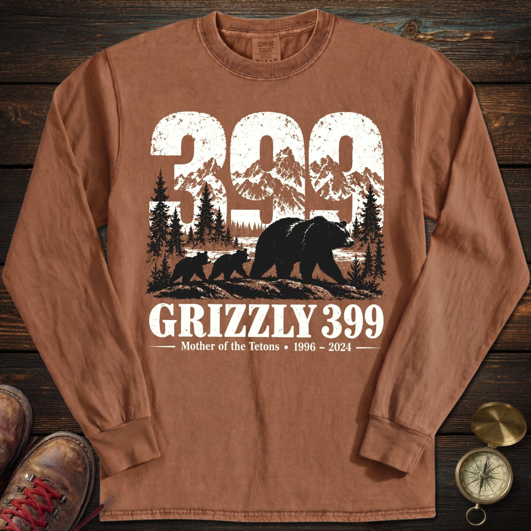 Grizzly 399 Bold Long Sleeved T-Shirt