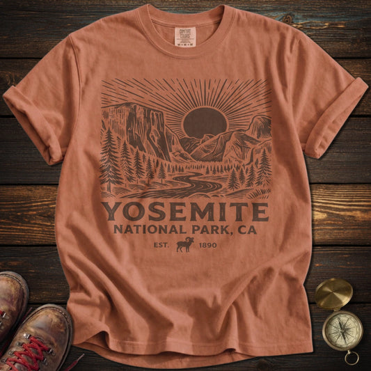 Yosemite Sun - Yam T-Shirt